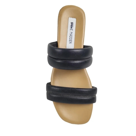 Steve Madden Wizen Sandal In Black size 8 - Picture 1 of 5